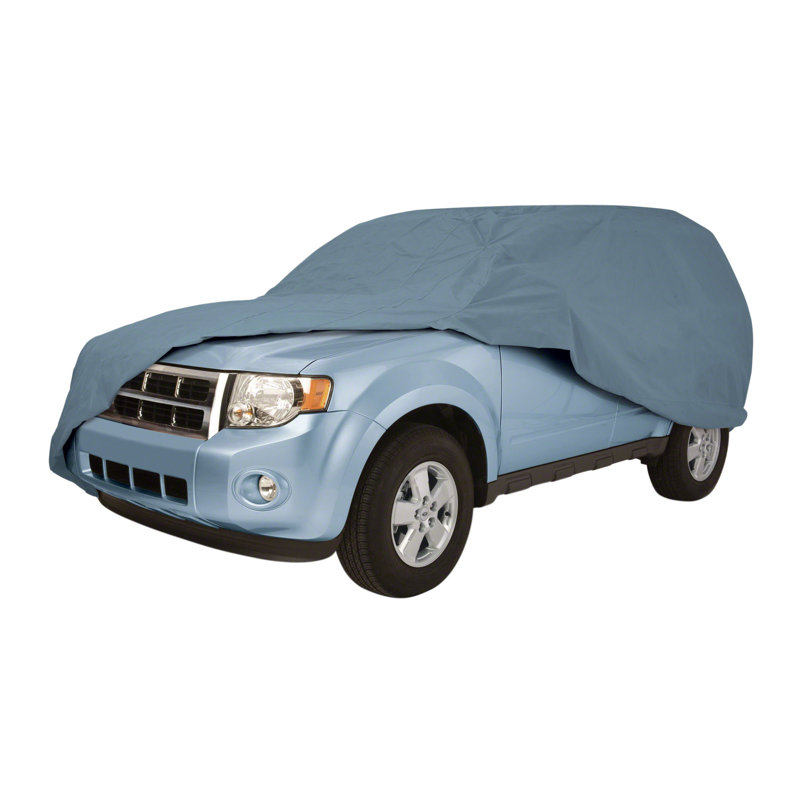Overdrive Elastic Mildew Resistant Automobile Cover By Classic Accessories, 69" H x 82" W x 264" D
