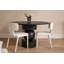 Chaise empilable en T, ensemble de 4