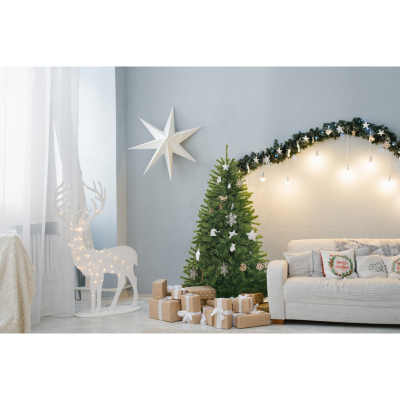 Artificial Christmas Tree, 5.25ft H x 3.28ft W