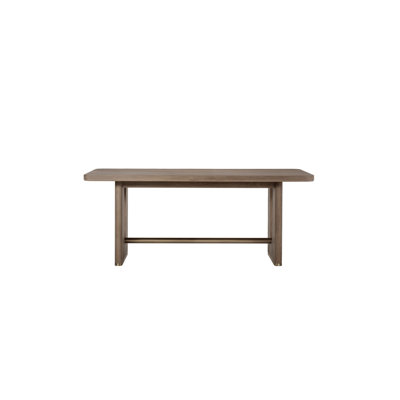 Charlie Extendable Oak Solid Wood Top Dining Table