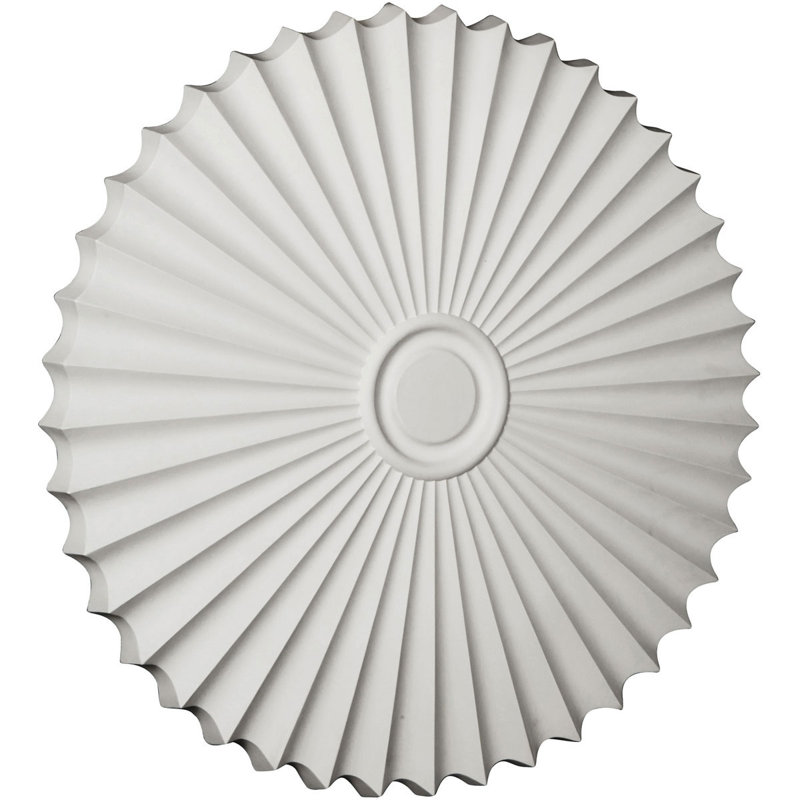 Médaillon de plafond Endurathane Shakuras, DO 33 7/8 po x P 2 po (pour auvents jusqu'à 5 3/4 po), apprêté en usine