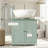 Bathroom Vanity Cabinet, Under Sink Bathroom Cabinet With 2 Doors And Adjustable Shelf  (Without Bathroom Basin)-1865201730