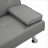 Sofas Couches | Modern Convertible Futon Sofa Bed, Wood Frame, Chrome Silver Legs, For Dorm Living Room Office |Grey|Leather-124630571