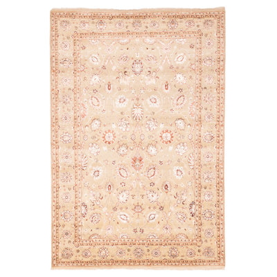 Mirzapur  Khaki Rug 5'6" x 7'11"