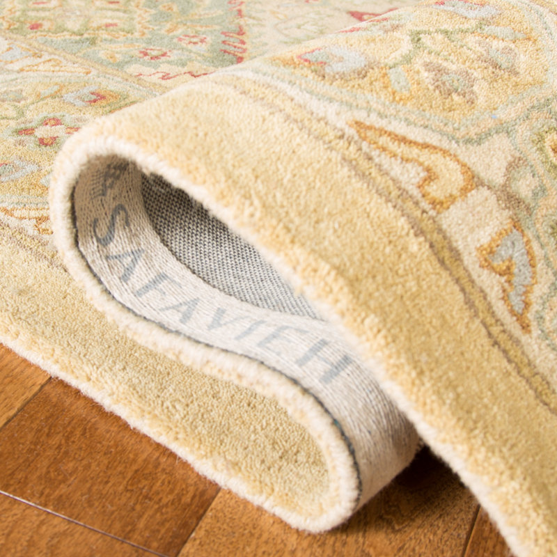Tapis multicolore en laine touffeté à la main Cranmore, Carré 6 pi