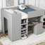 Lit mezzanine double avec tiroirs Aniella Kids-1652213796