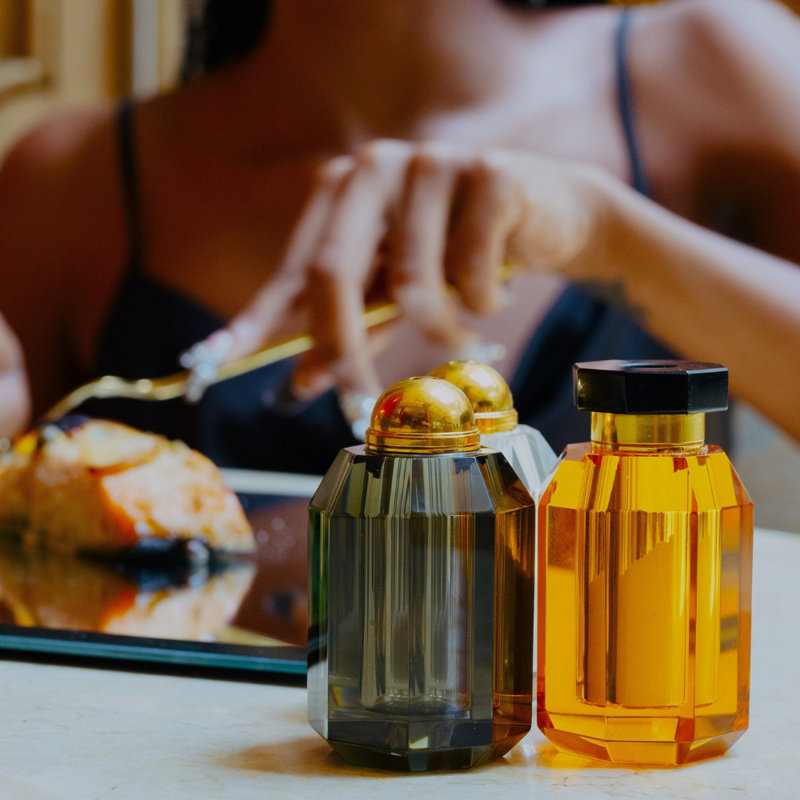 Salt And Pepper Shaker Set, Clear/Black