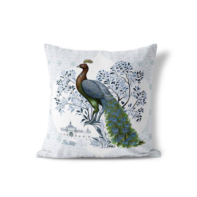Coussin Floral, 18 po x 18 po