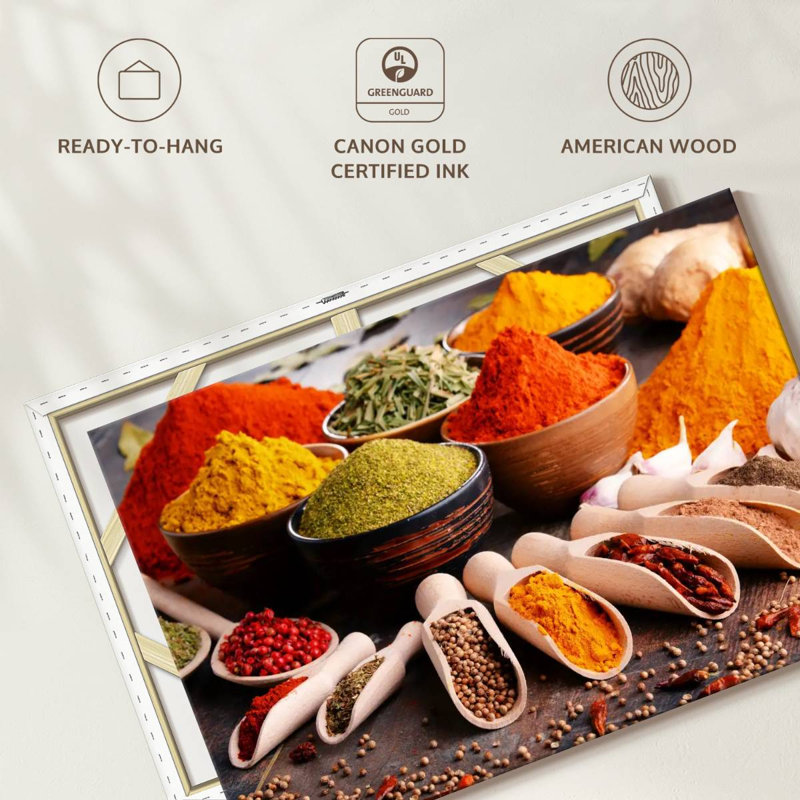 Yarlin Spices And Herbs, 8" H x 12" W