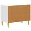 62 cm W Solid Wood Bedside Table