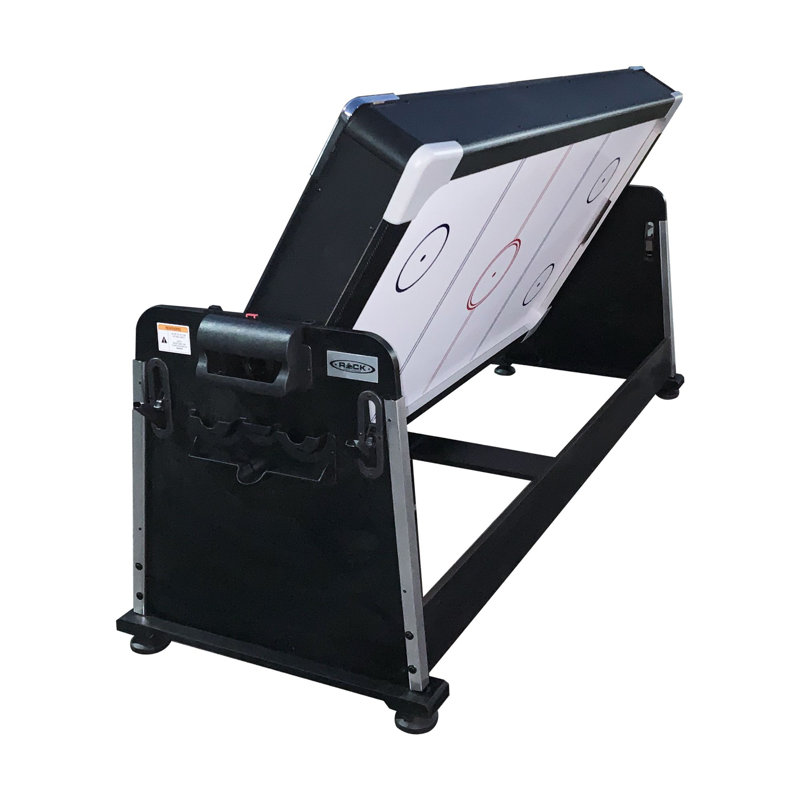 Black 7-Foot 3-in-1 Multi Game Swivel Table
