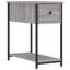 Gelueck 30cm W Iron Bedside Table-644185173