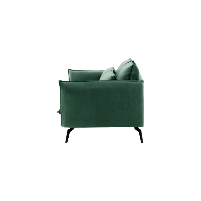 Glausen 2 Seater Loveseat, Azure