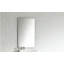 Surface Mount Frameless Mirror with Shelf