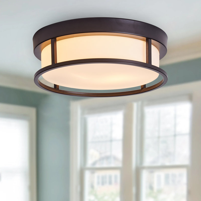 Plafonnier encastré 12,99 po 2 lumières Bryanty