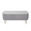 Banc de rangement rembourré 100% polyester Rendell-1834888543