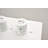 Wall Mounted Waterfall Rain Shower System With 3 Body Sprays & Handheld Shower