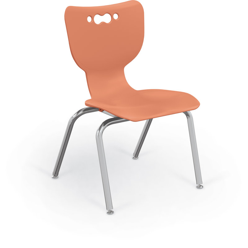 Chaise de classe Hierarchie, Chaise 12 po, Corail