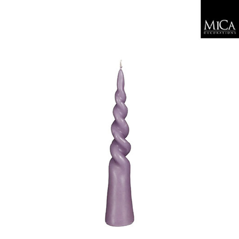 Unscented Taper Candle, Lilac