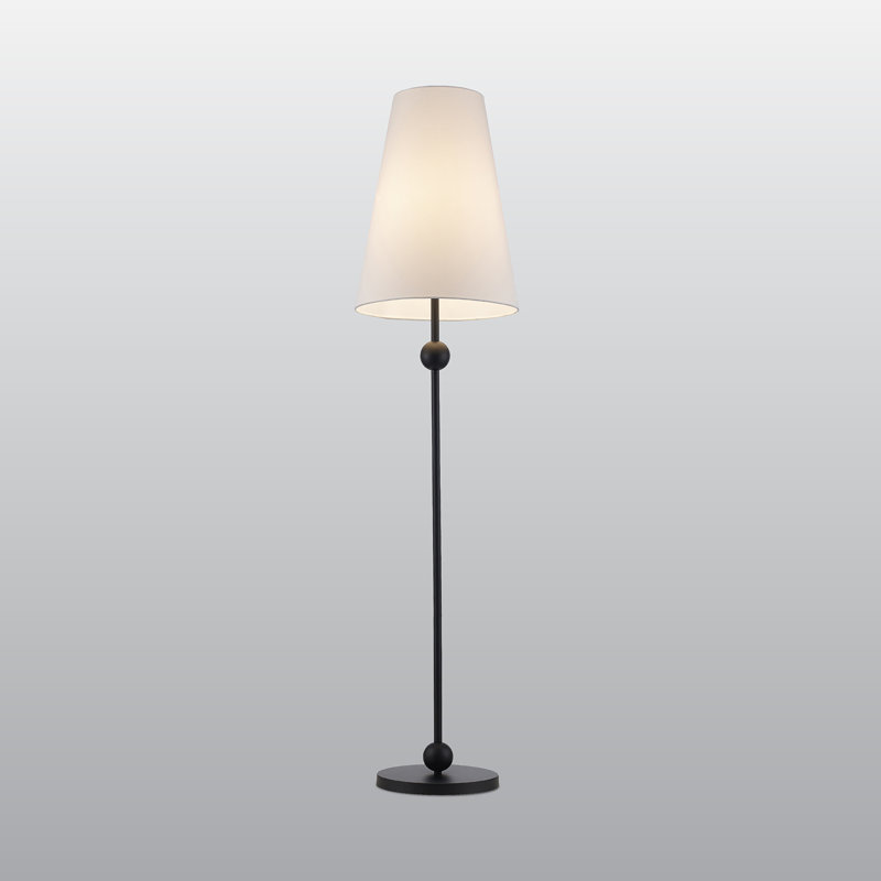 Kael 1 - Light Floor Lamp, Black
