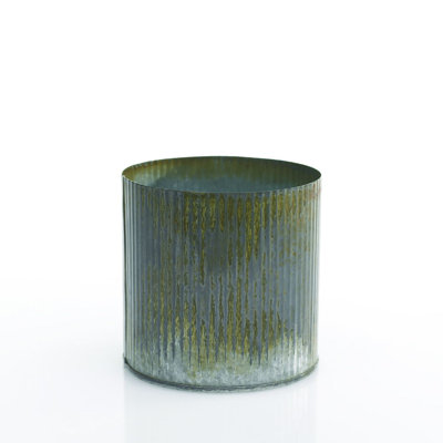 Tametha Metal Pot Planter