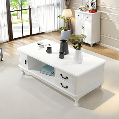 Modern Solid Wood Coffee Table
