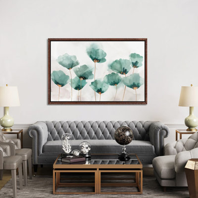 Emerald Gathering 1 Piece Painting on Canvas