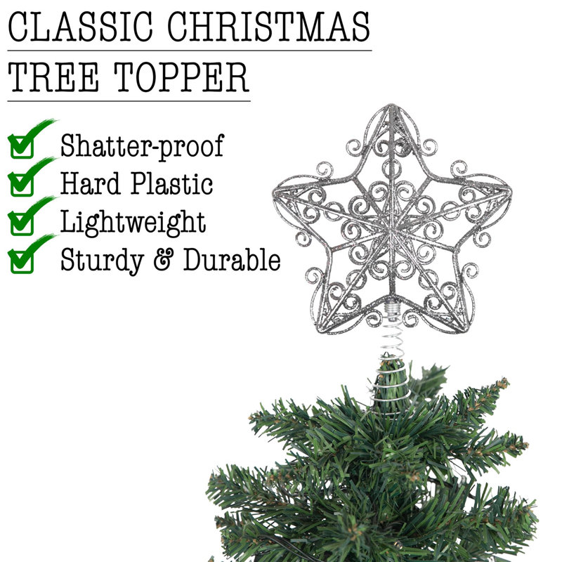 PVC Holiday Shaped Ornament, Silver