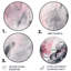 «Evolving In Pink Grey», encre liquide abstraite-109671368
