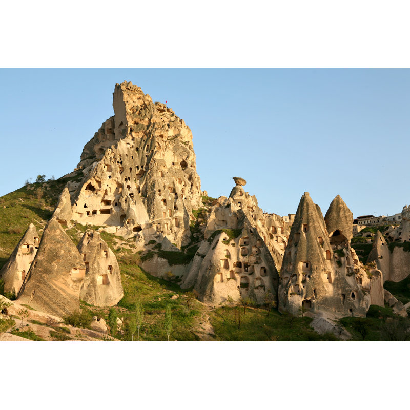 Lorene Mountains In Cappadocia, Turkey by Zanskar - Wrapped Canvas Print, 30cm H x 46cm W x 3.8cm D