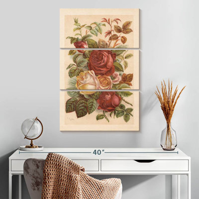 Harnek Roses Chromolithograph