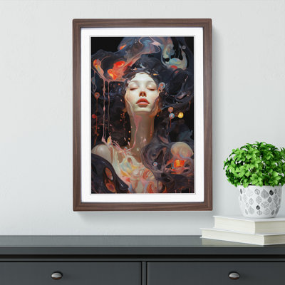 Universe Neo Plasticism Art - Framed Print