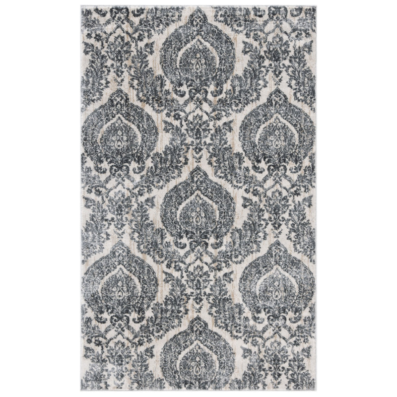 Coyer Performance Ikat Rug, Rectangle 3' x 5'