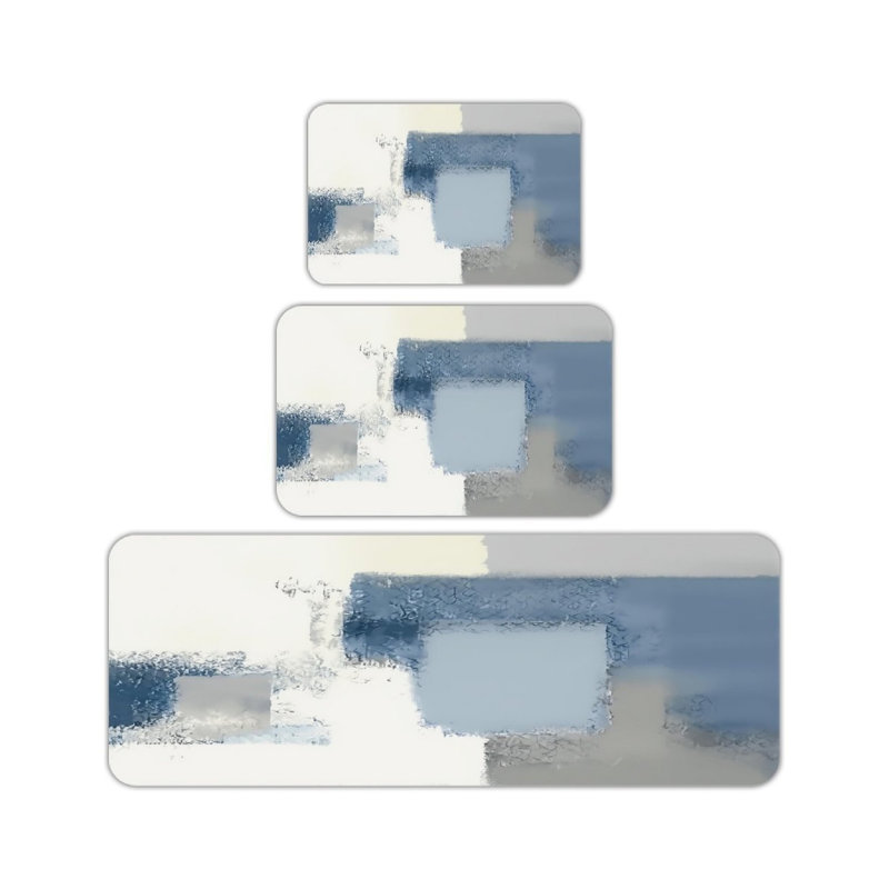 Ensemble de tapis de cuisine 3 pièces