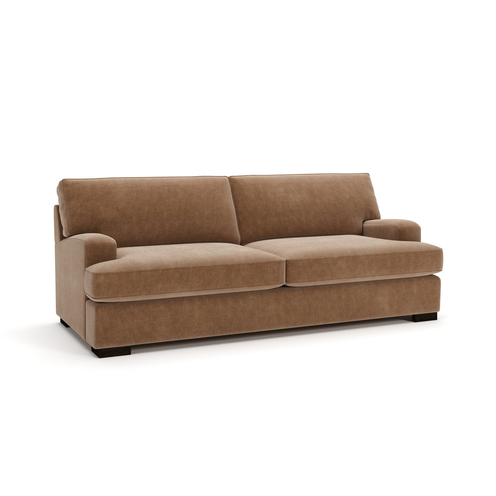 Brooklyn 93'' Sofa, Andrew Cognac Performance Chenille