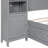 Solid Wood Bookcase Bed-1588046562