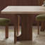 Table de salle à manger moderne en forme de T minimaliste-1035601910