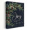«Joy To The World» - art contemporain avec branches de pin festives et joyeuses