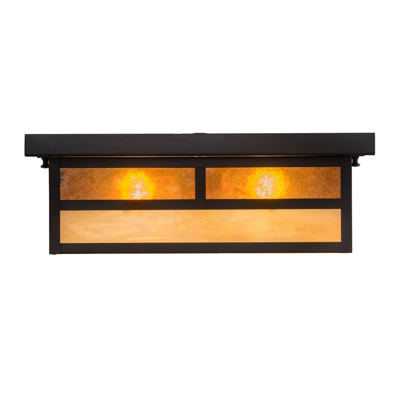 Hyde Park "T" Mission 2 - Light Flush Mount