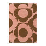 Hand Tufted Wool Floral Area Rug