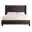 Lit tapissier capitonné standard à profil bas Kaster-560823571-547550967
