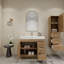 42'' Single Bathroom Vanity with Acrylic Top-70381281