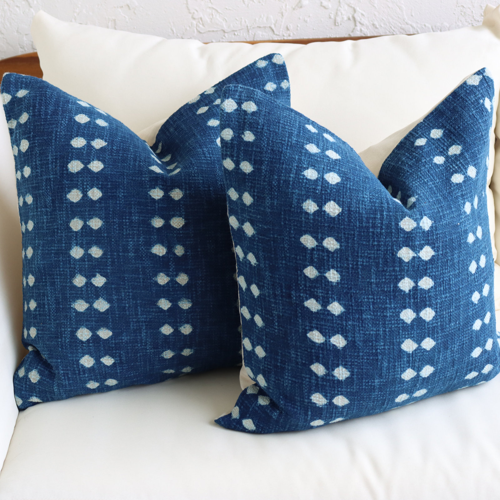Geometric Shapes Cotton Pillow Cover, 2 Pieces