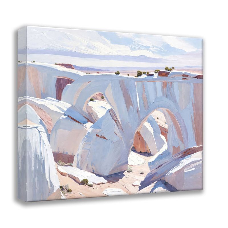 Arches, estampe numérique sur toile tendue avec châssis, H 24 po x l 24 po