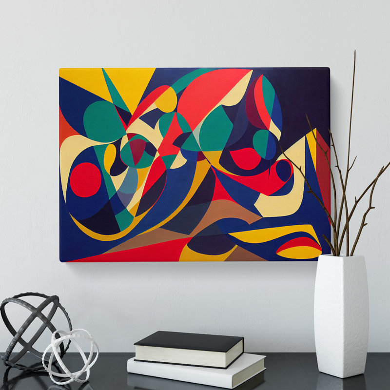 Sumptuous Abstract Art - Wrapped Canvas