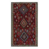 One-of-a-Kind 4'11" X 8'3" Hand Knotted Area Rug