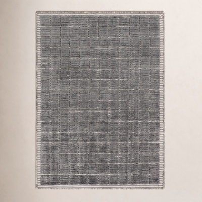 Jacey Hand Loomed Wool Blend Area Rug