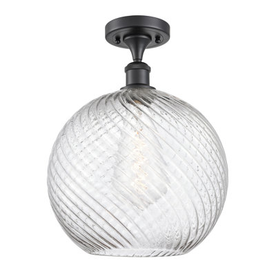 Campion Glass Semi Flush Mount