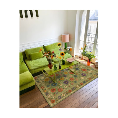 Tapis tissé à la crème Mosso
