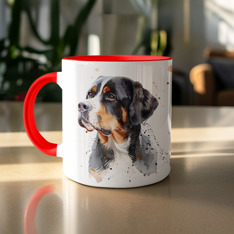 Mug, Red, 4